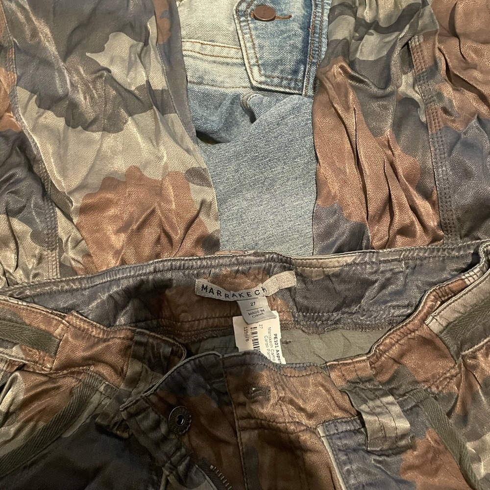 Marrakech camo shine cargo pants - Picture 3 of 4